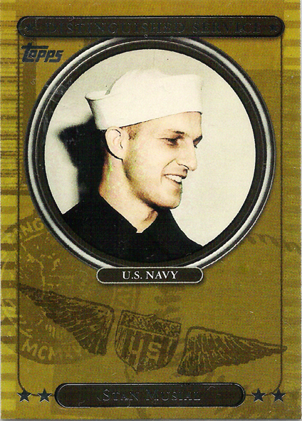 2007 Topps Distinguished Service #DS23 Stan Musial Cardinals!