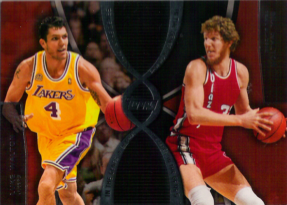 2008-09 Topps In the Genes #IG9 Luke Walton/ Bill Walton Lakers/Blazers!