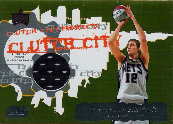 2006-07 Topps Clutch City Prospects Relics Jersey Nenad Krstic Nets!