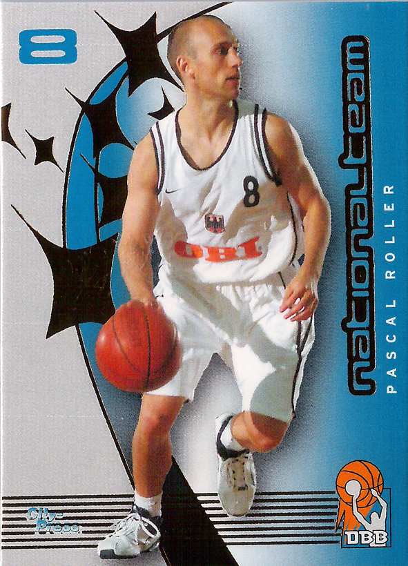 2002-03 BBL Playercards Nationalteam Pascal Roller DBB !!!