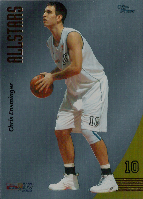 2002-03 BBL Playercards All-Stars Chris Ensminger Bamberg!