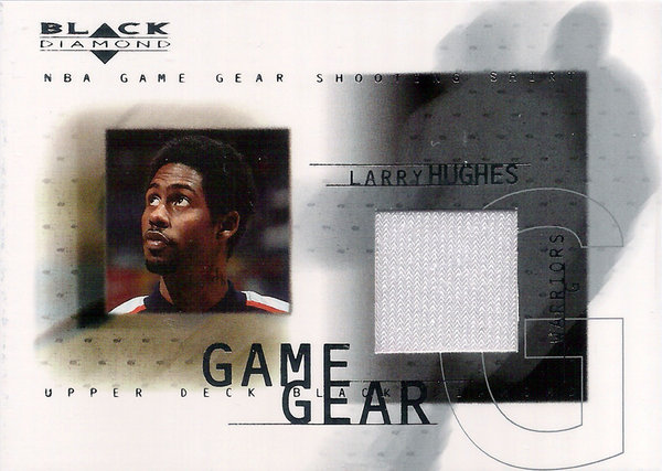 2000-01 Black Diamond Game Gear Shirt Larry Hughes Warriors!
