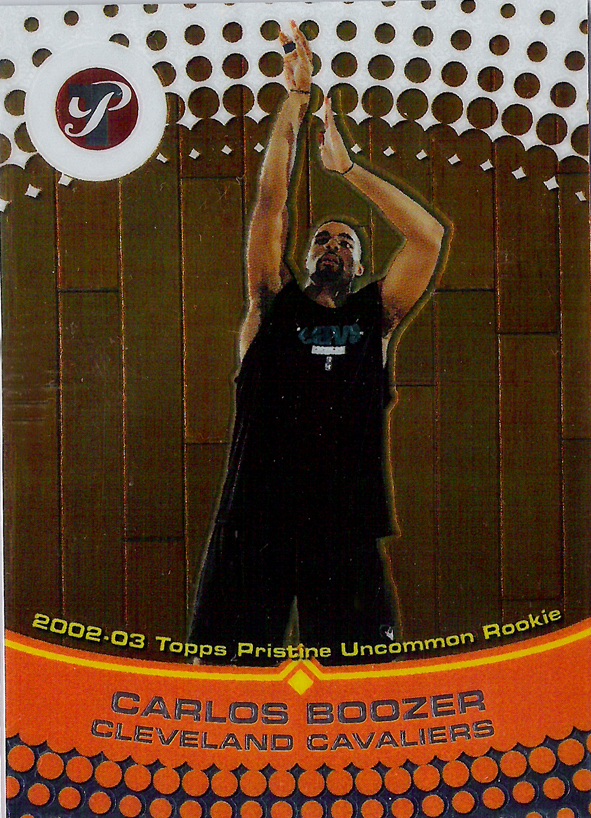 2002-03 Topps Pristine #121 Carlos Boozer URC /1499 Cavaliers!