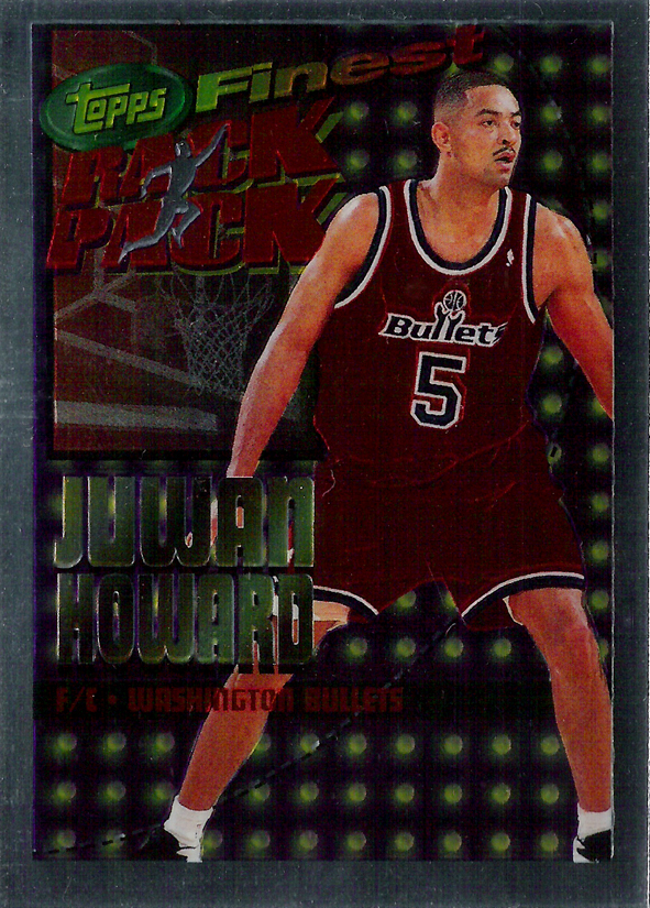 1994-95 Finest Rack Pack #RP3 Juwan Howard Bullets!