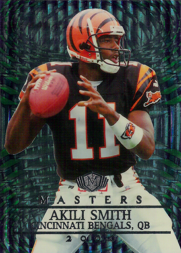 2000 Collector's Edge Masters HoloSilver #39 Akili Smith /1000 Bengals!