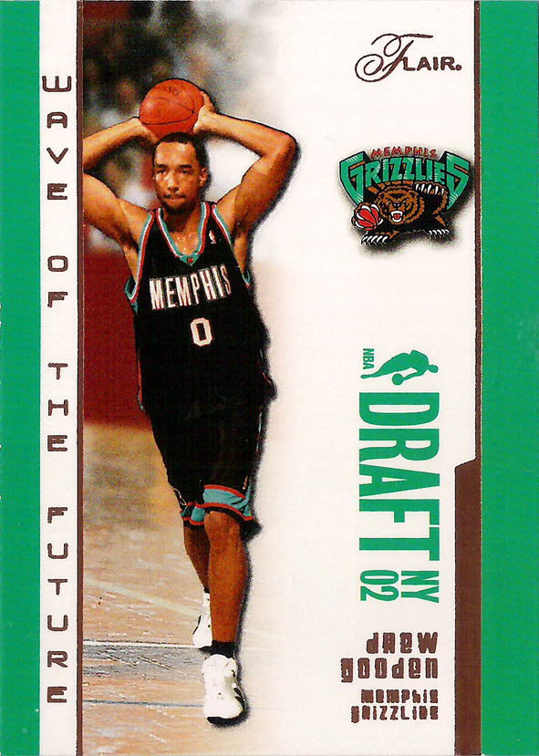 2002-03 Flair Wave of the Future #5 Drew Gooden Grizzlies!