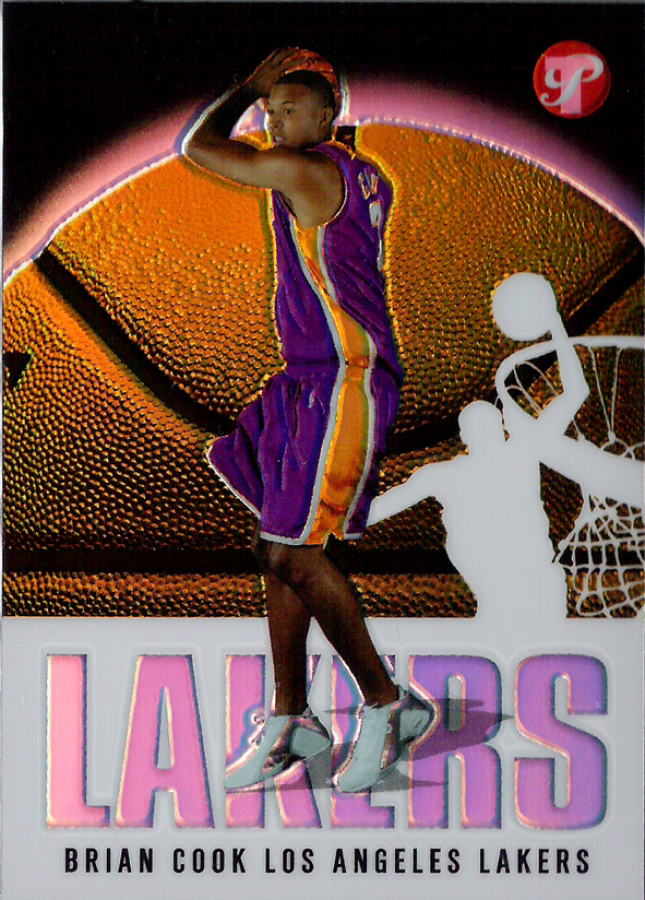 2003-04 Topps Pristine Refractors #170 Brian Cook /1999 Lakers!