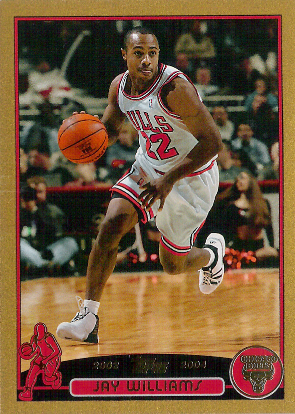 2003-04 Topps Gold #22 Jay Williams /99 Bulls!