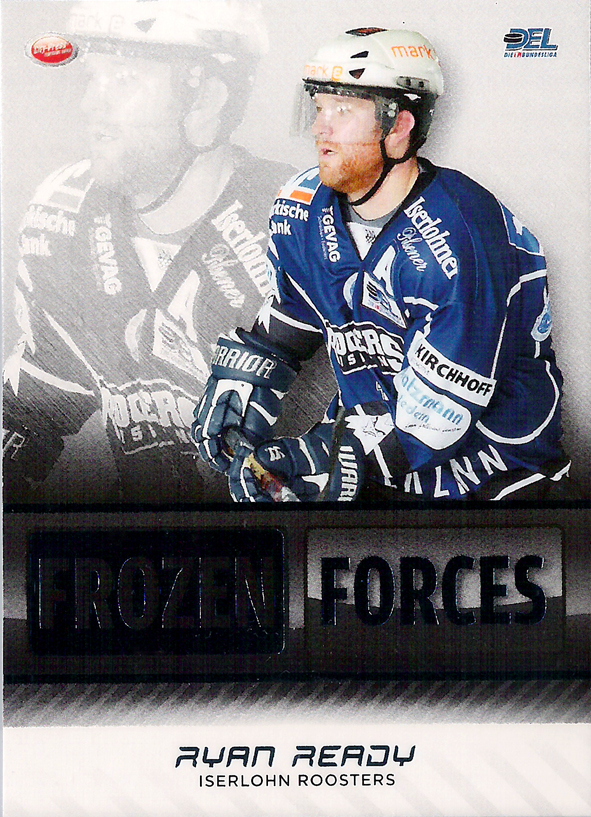 2009-10 DEL Playercards Frozen Forces Ryan Ready Roosters!