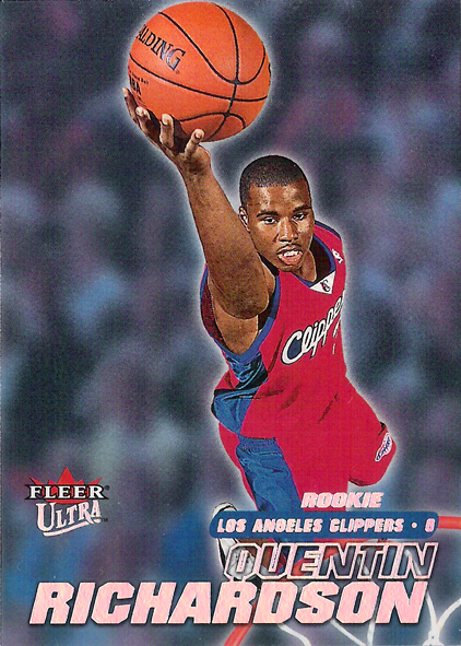 2000-01 Ultra #219 Quentin Richardson RC /2999 Clippers!