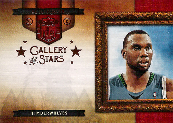 2009-10 Court Kings Gallery of Stars Bronze #2 Al Jefferson /149 Timberwolves!