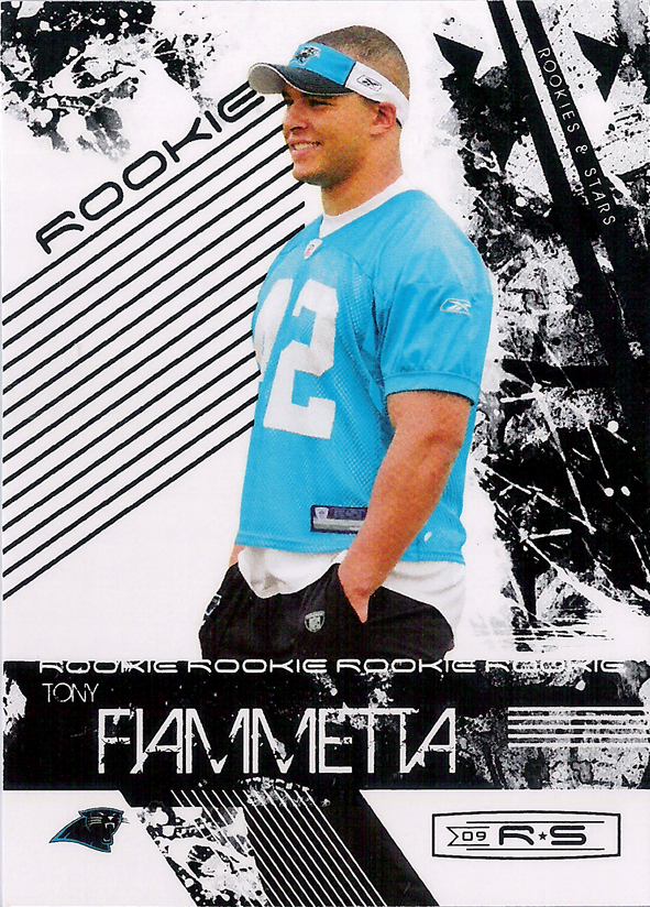 2009 Donruss Rookies and Stars #195 Tony Fiammetta RC /999 Panthers!