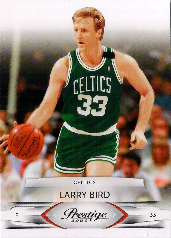 2009-10 Prestige #116 Larry Bird Celtics!