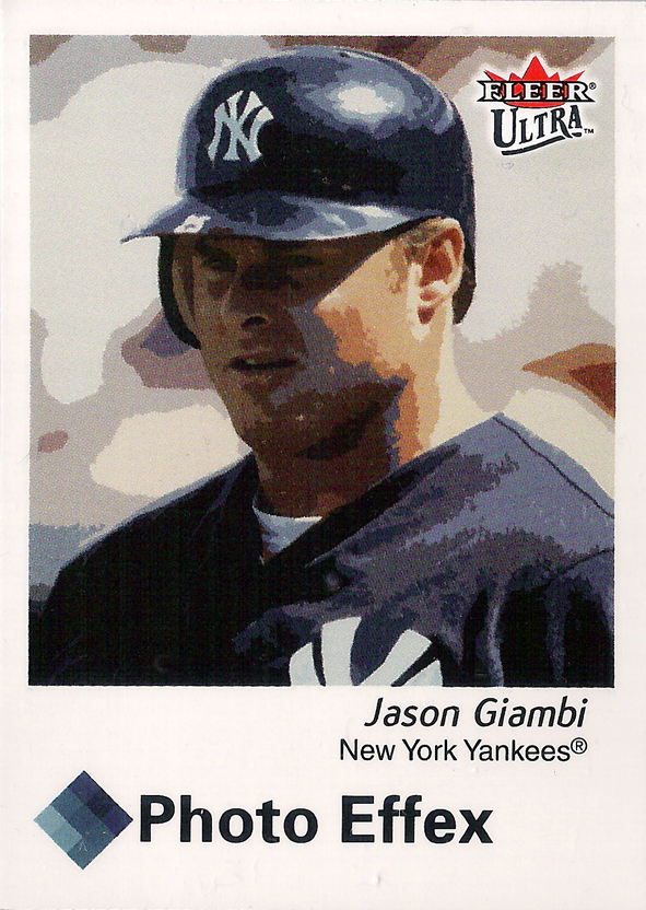 2003 Ultra Photo Effex #20 Jason Giambi Yankees!