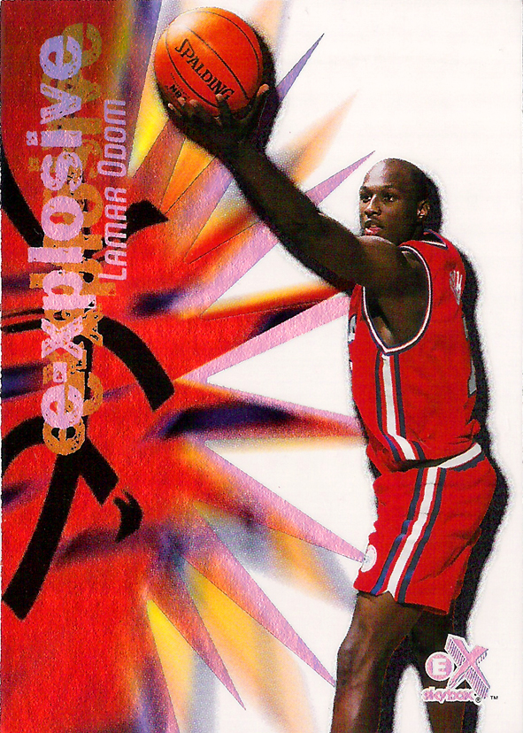 1999-00 E-X E-Xplosive #XP9 Lamar Odom /1900 Clippers!