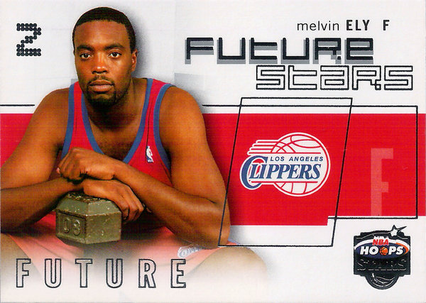 2002-03 Hoops Stars Future Stars #FS8 Melvin Ely Clippers!
