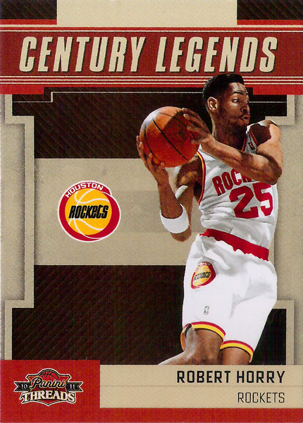 2010-11 Panini Threads Century Legends #10 Robert Horry Rockets!