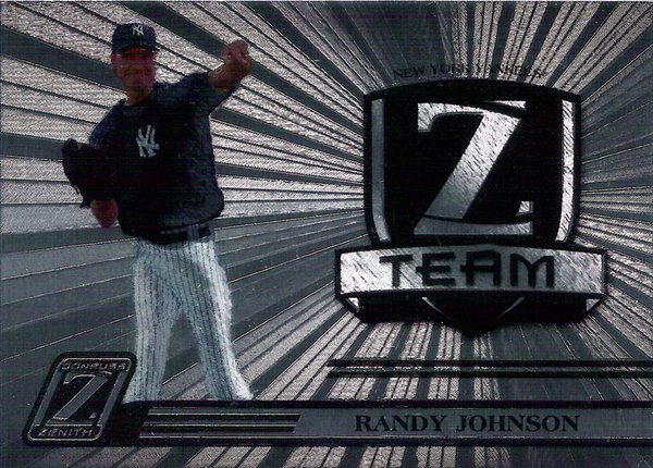 2005 Zenith Z-Team #3 Randy Johnson Yankees!