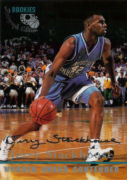 1995 Classic Silver Signatures #99 Jerry Stackhouse AW UNC