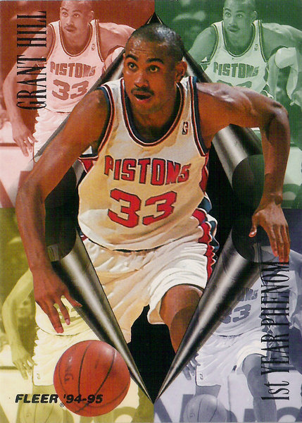 1994-95 Fleer First Year Phenoms #1 Grant Hill Pistons!