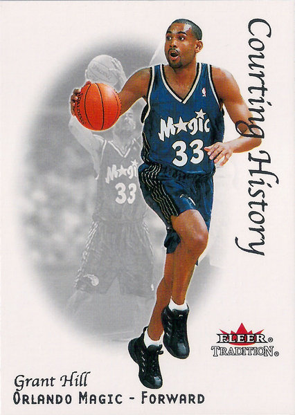 2000-01 Fleer Courting History #CH3 Grant Hill Magic!