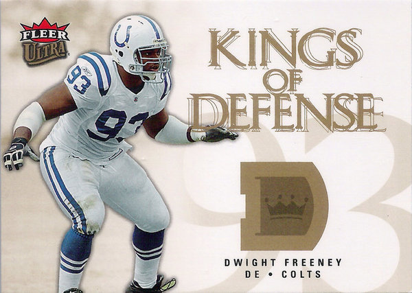 2006 Ultra Kings of Defense #KDDF Dwight Freeney Colts!