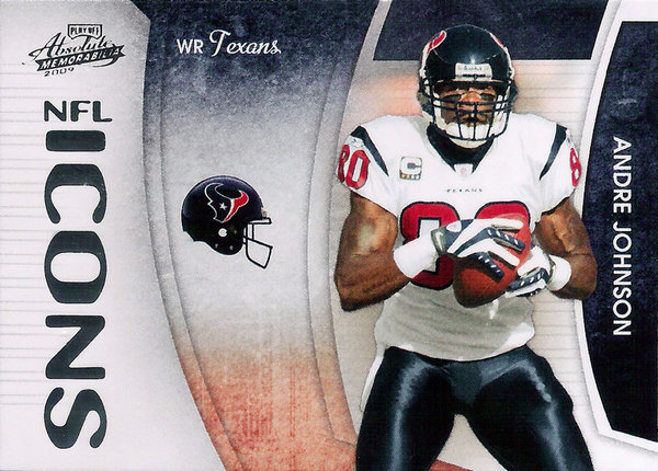 2009 Absolute Memorabilia NFL Icons #2 Andre Johnson Texans!