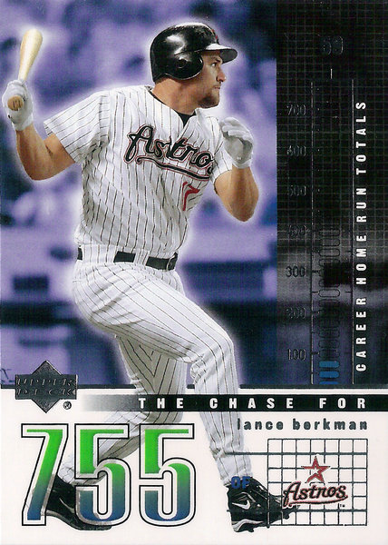 2003 Upper Deck Chase for 755 #C8 Lance Berkman Astros!