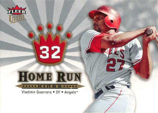2006 Ultra Home Run Kings #HRK13 Vladimir Guerrero Angels!