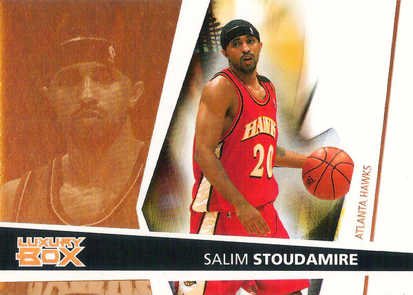 2005-06 Topps Luxury Box Gold #116 Salim Stoudamire RC/350 Hawks!