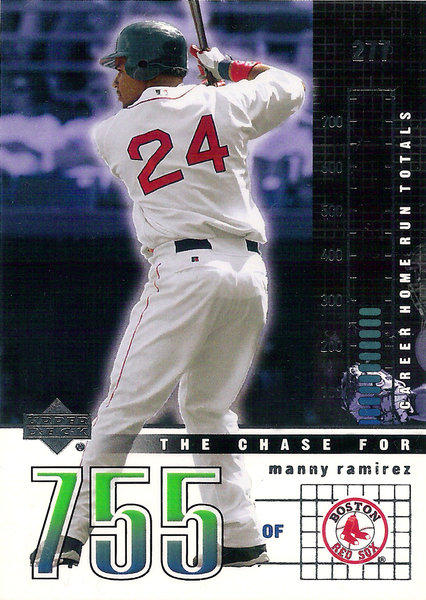2003 Upper Deck Chase for 755 #C3 Manny Ramirez Red Sox!