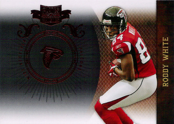2010 Panini Plates and Patches #6 Roddy White /499 Falcons!