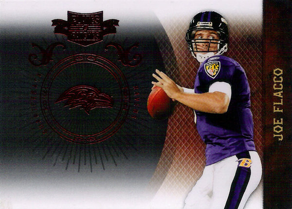 2010 Panini Plates and Patches #8 Joe Flacco /499 Ravens!