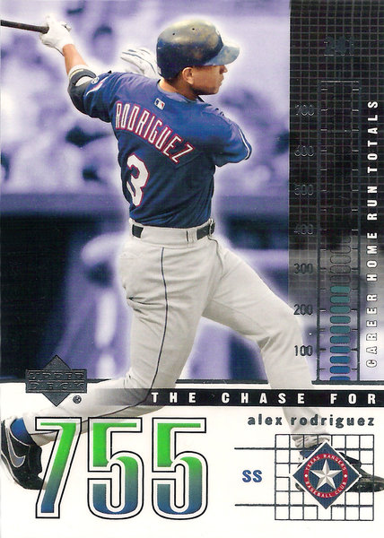 2003 Upper Deck Chase for 755 #C13 Alex Rodriguez Rangers!