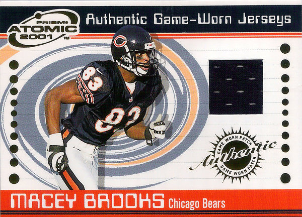 2001 Pacific Prism Atomic Jersey #15 Macey Brooks Bears!