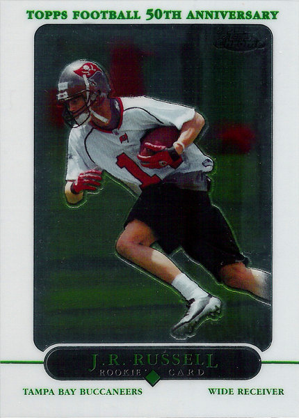 2005 Topps Chrome #219 J.R. Russell RC Buccaneers!