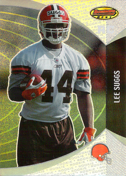 2003 Bowman's Best #81 Lee Suggs RC Browns!