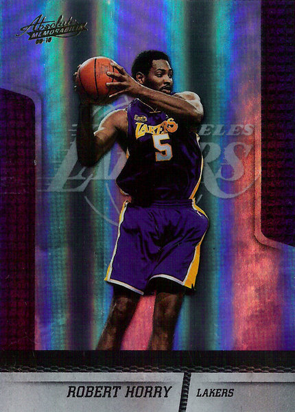 2009-10 Absolute Memorabilia #113 Robert Horry /499 Lakers!