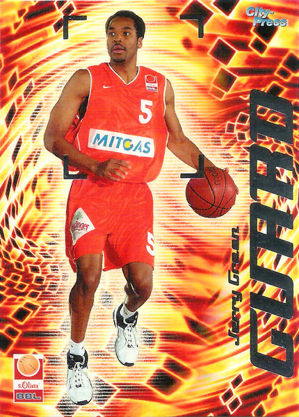 2002-03 BBL Playercards Guard Jerry Green MBC!