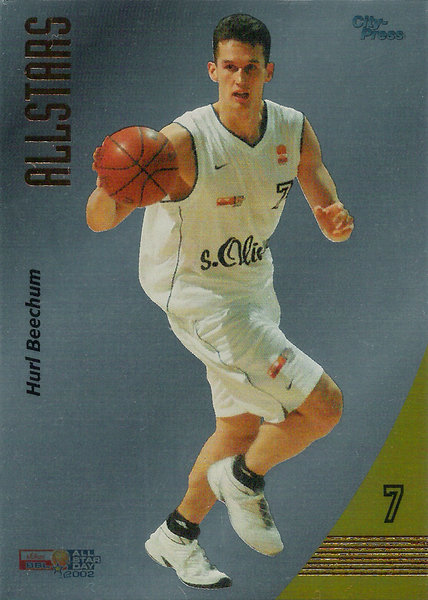 2002-03 BBL Playercards All-Stars Hurl Beechum Telekom Baskets!