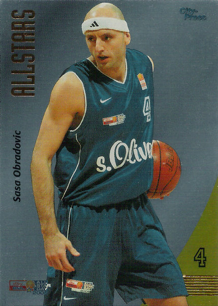 2002-03 BBL Playercards All-Stars Sasa Obradovic RheinEnergie Cologne!