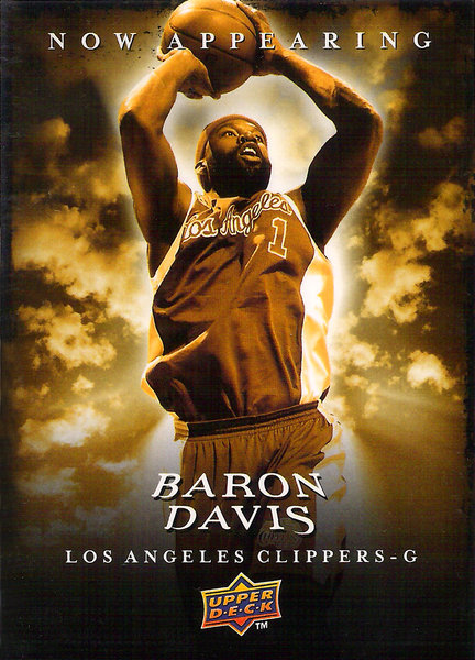 2009-10 Upper Deck Now Appearing #NA20 Baron Davis Clippers!