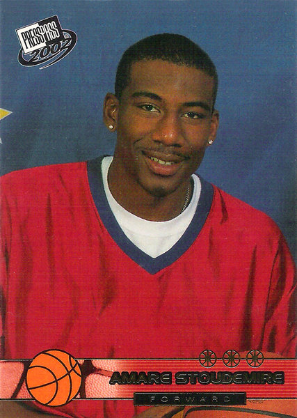2002 Press Pass Gold Zone #26 Amare Stoudemire Rookie