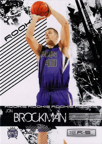 2009-10 Rookies and Stars #117 Jon Brockman RC Kings/MHP RIESEN Ludwigsburg