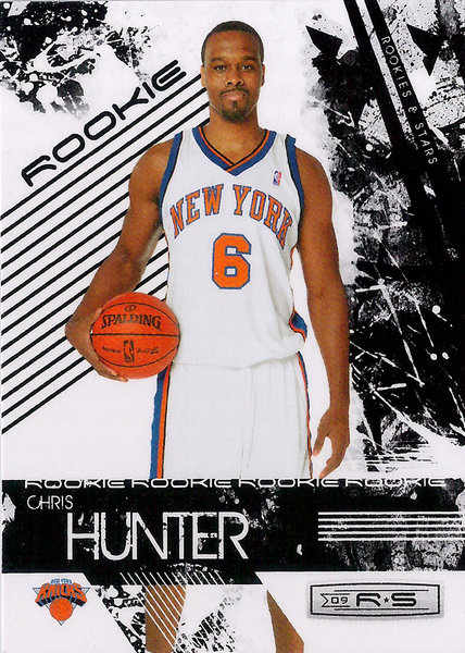 2009-10 Rookies and Stars #128 Chris Hunter RC Knicks!