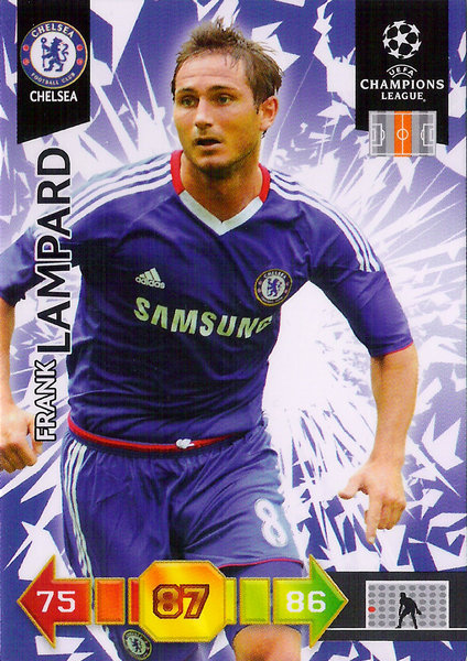 2010-11 Panini Adrenalyn XL Champions League Frank Lampard Chelsea FC