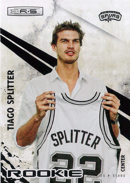 2010-11 Rookies and Stars #125 Tiago Splitter RC Spurs!