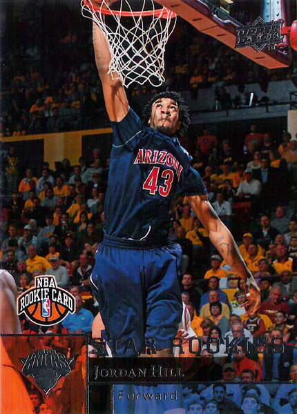 2009-10 Upper Deck #230 Jordan Hill SP RC Knicks!