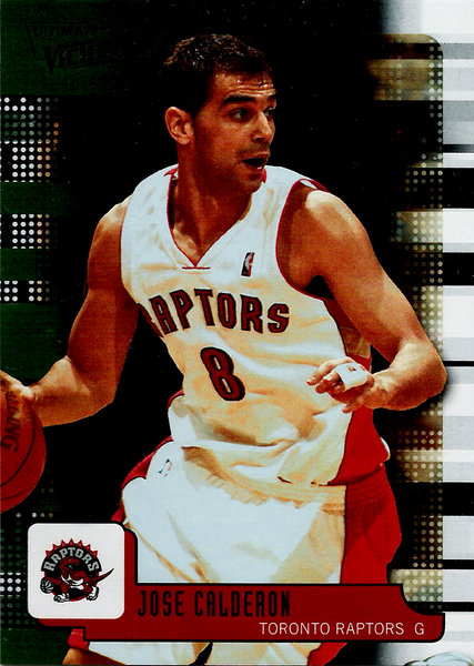 2008-09 Upper Deck MVP Ultimate Victory #56 Jose Calderon Raptors!