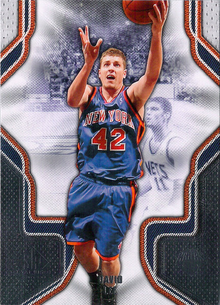 2009-10 SP Game Used #25 David Lee Knicks!